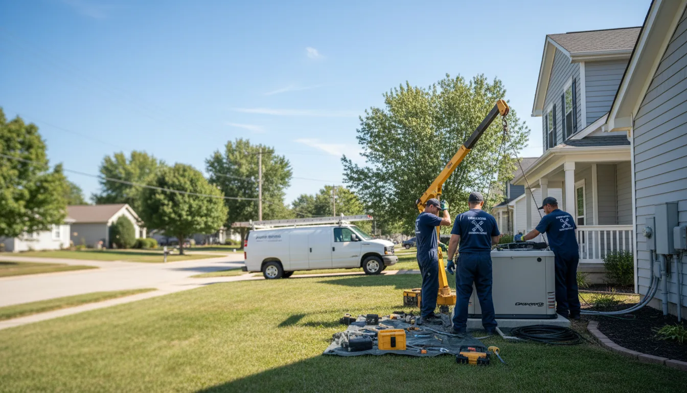 Generator Installation in Clarksburg, WV near me